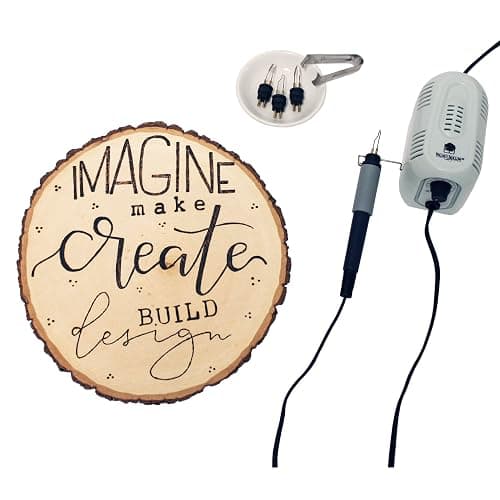 Walnut Hollow Creative Woodburner Wire Tool with Adjustable Temperature, 4 Points (Tips), Wood Burning Kit - Woodburner thumbnail 3