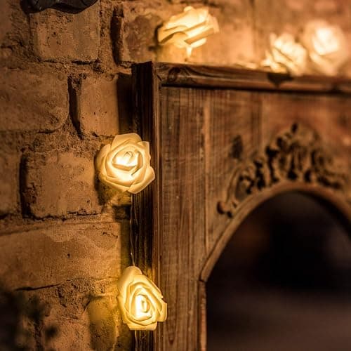 Cobus CozyHome Lantern String Lights Outdoor - 20 Lantern LEDs & 23 ft with 8 Modes | Warm White Outdoor Lampion String Lights Electric Lighting 23 ft thumbnail 7