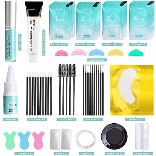 Lash Lift Kit, Eyelash Lift Kit, Lash Perm Kit for Long-Lasting Curl, Eyelash Lift & Color, Professional & Beginner Friendly Eyelash Perm Kit for Salon or At-Home Use thumbnail 2