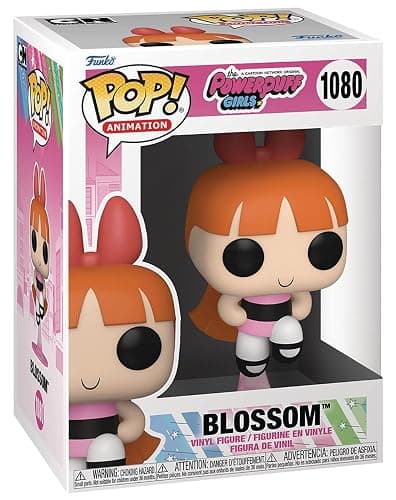 Funko Powerpuff Girls - Blossom Pop! Vinyl Figure (Bundled with Compatible Box Protector Case), Multicolored, 3.75 inches - Image 1