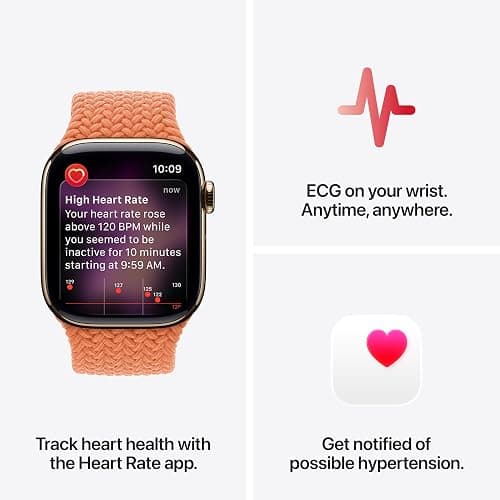 Apple Watch Series 11 [GPS 42mm] Smartwatch with Jet Black Aluminum Case with Black Sport Band - S/M. Sleep Score, Fitness Tracker, Health Monitoring, Always-On Display, Water Resistant thumbnail 6