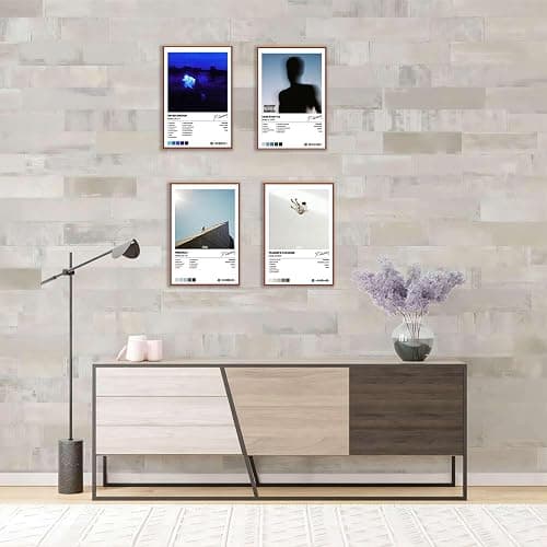 MISTRARA Daniel Poster Caesar Album Cover Signed Limited Edition Posters (Set of 4) Unframed 8inch X 12inch(20 X 30cm) Room Aesthetic Scannable Song Code Music Posters thumbnail 2