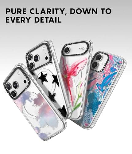 CASETiFY for iPhone 17 Case - Impact Clear Compatible with MagSafe | Not Yellowing | 6.6 ft. 3X Military Grade Drop Protection | Sea Shore | Clear thumbnail 4