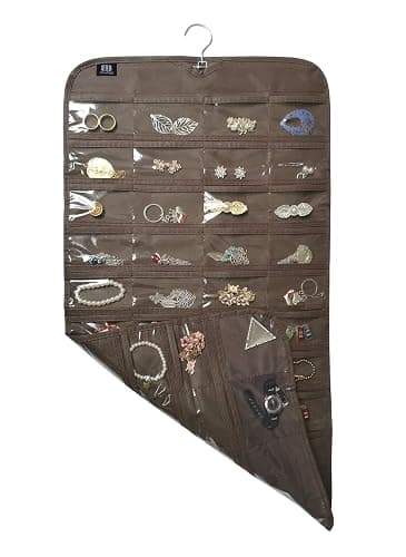 BB Brotrade Hanging Jewelry Organizer,Accessories Organizer,80 Pocket Organizer for Holding Jewelries thumbnail 3