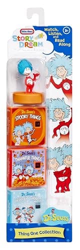 Little Tikes Story Dream Machine Dr. Seuss Thing 1 Collection, Storytime, Books, Audio Play Character, Gift and Toy for Toddlers and Kids Girls Boys Ages 3+ Years thumbnail 6