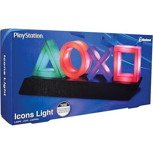 Paladone Playstation Controller Icons Light with 3 Light Modes - Sound Reactive, Dynamic Phasing, and Standard Mode - Gaming Desk Accessories and Game Room Decor thumbnail 8