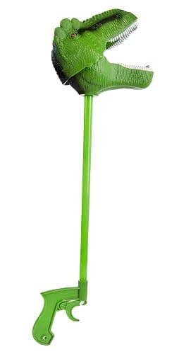 Safari Ltd. Green T-Rex Snapper - 18" Dinosaur Grabber Toy for Boys, Girls, and Kids Age 3+ thumbnail 6