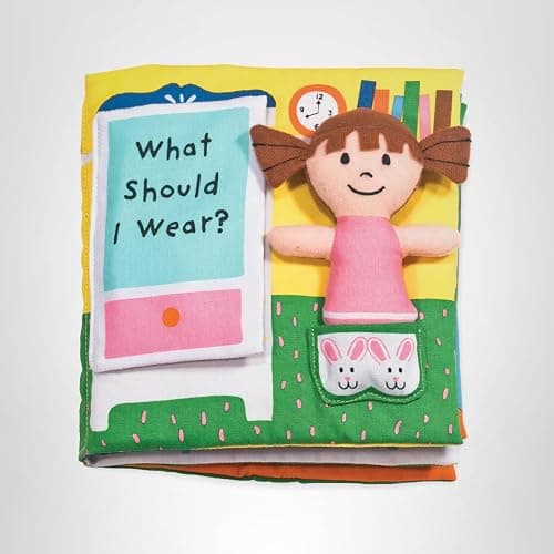 Melissa & Doug Soft Activity Baby Book - What Should I Wear? thumbnail 10