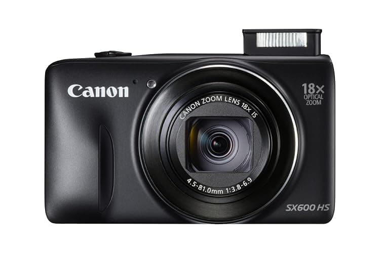 Canon PowerShot SX600 HS Compact Camera 16MP 1/2.3" CMOS 4608 x 3072 pixels Black - Digital Cameras (16 MP, 4608 x 3072 pixels, CMOS, 18x, Full HD, Black) thumbnail 5