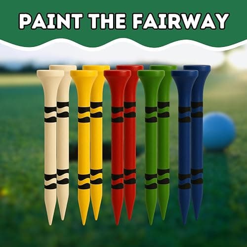 HahaHome Funny Golf Tees | Golf Accessories for Men | Top Golf Gifts for Men & Unique Golf Gifts for Golfers | Premium Golf Stuff & Golf Bag Accessories | Wooden Bamboo Tees thumbnail 6