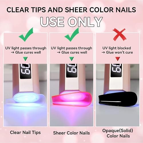 Makartt Solid Nail Glue Gel for Press on Nails: Strong Gel Nail Glue for Fake Nails, Long Lasting Clear Hard 3D Sculpting Gels for DIY Home and Salon Use 15ML UV Light Cured thumbnail 5