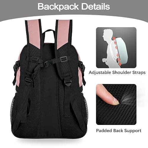 LARIPOP Basketball Backpack with Ball Compartment - Ventilated Shoe Pocket Fits US Size 15, Water Resistant 30L Sports Bag for Men Women Teen Athletes Practice Travel thumbnail 5