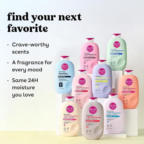 eos Shea Better Sensitive Skin Body Lotion - Fragrance-Free, 48-Hour Moisture Eczema Cream & Dry Skin Relief, Vegan, 16 fl oz (Packaging may vary) thumbnail 9