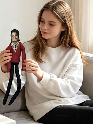 Michaell Plush Pillow Plush Doll Cartoon Soft Doll Figures Toys | Miachelll Action Figure Rock King Classic Album Dolls Action Figure ToCharacter Soft Toy for Adults Birthdays Gift thumbnail 5