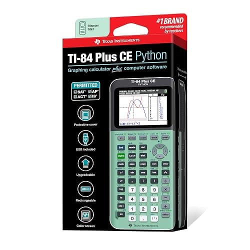 Texas Instruments TI-84 Plus CE Color Graphing Calculator, Mint thumbnail 10