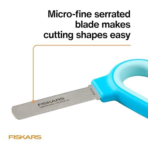 Fiskars 5" Kids Cardboard Creator, Safer Cardboard Cutting Tool thumbnail 7