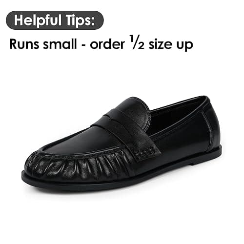 QIY Penny Loafers for Women Flats Shoes Women Dressy Comfortable Moccasins Womens Slip on Loafers Shoes Comfortable Work Flats thumbnail 4