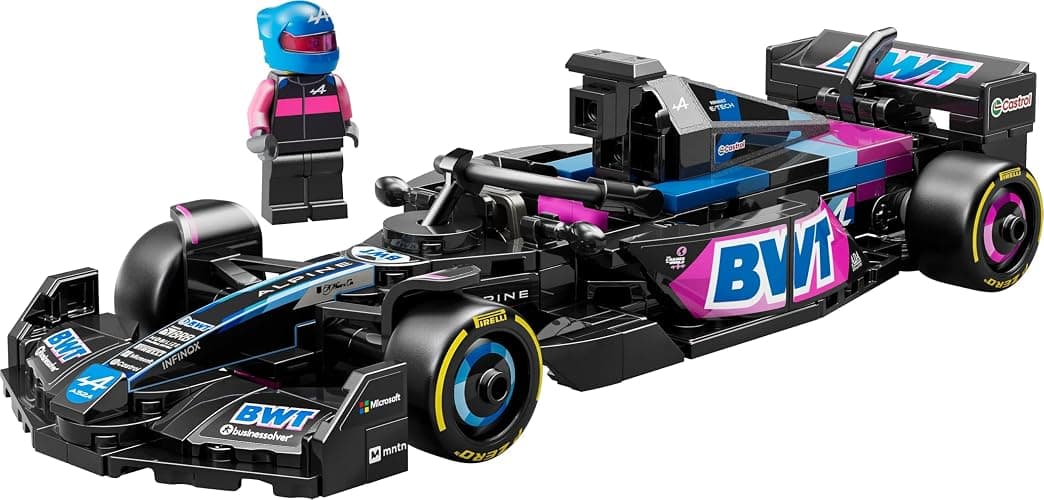 LEGO Speed Champions Voiture F1 BWT Alpine Team A524 - Jeu de Construction avec véhicule de Course - Minifigurine Collector de Pilote de Formule 1 - Maquette pour garçons et Filles dès 10 Ans 77248 thumbnail 3