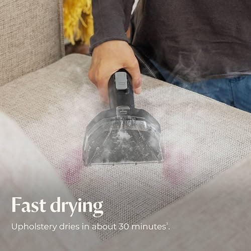 BISSELL Little Green HydroSteam Multi-Purpose Portable Carpet and Upholstery Cleaner, Car and Auto Detailer, 3618 thumbnail 4