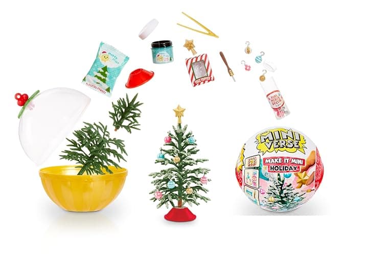 MGA's Miniverse Make It Mini Holiday 3 Pack Series Mini Collectibles - Seasonal, Blind Packaging, DIY, Resin Play, Replica Food, NOT Edible, Collectors, 8+ thumbnail 3