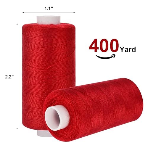 Eoehro 72pcs Sewing Thread Kit, 36 Colors, 400 Yards per Spool Polyester Thread, Prewound Bobbins, Sewing Machine Threads thumbnail 3