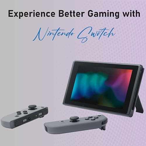 Nintendo Switch with Black and Gray Joy-Con with Dock, High Speed HDMI Cable (Renewed) thumbnail 4
