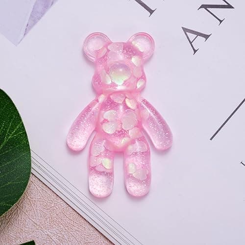 Pocket Bear Hug - Anxiety & Stress Relief Gift, Autism Fidget Toy, Comforting Back to School Gift for Son or Daughter - Pink thumbnail 3