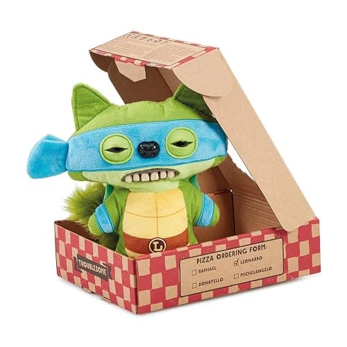 Fuggler toymonster Funny Ugly Monster Ninja Turtles Special delivery Nickelodeon Plush Figure Collection (Leonardo) thumbnail 3