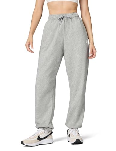 Nike Women's Sportswear Club Fleece Mid-Rise Oversized Sweatpants - Image 1
