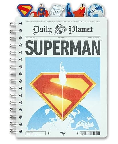 DC: Superman: The Daily Planet Spiral Notebook (DC Super Heroes) thumbnail 2