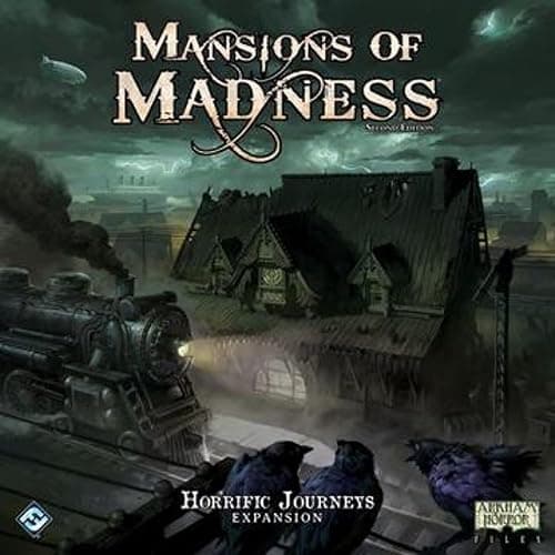 Mansions of Madness Horrific Journeys Board Game Expansion | Horror, Mystery for Teens and Adults | Ages 14+ | 1-5 Players | Average Playtime 2-3 Hours | Made by Fantasy Flight Games thumbnail 3
