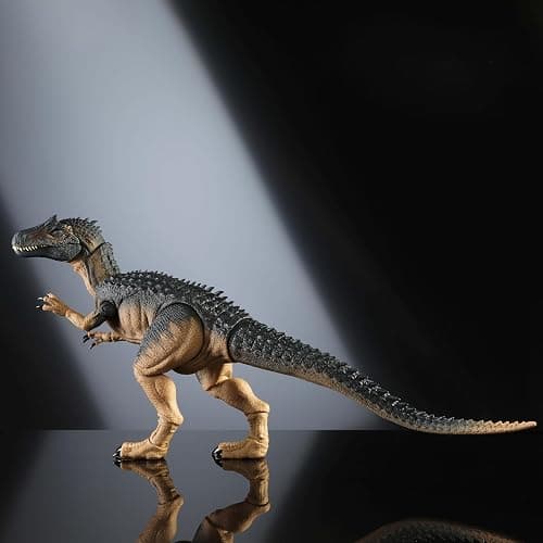 Mattel Jurassic World Hammond Collection Allosaurus Dinosaur Figure | Premium Design Action Figure, Glass Eyes & Wired Tail, 19 Points of Articulation, 17-inch long thumbnail 6