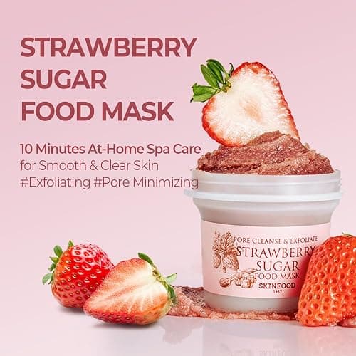 Strawberry Sugar Food Mask, 4.23 oz (120 g), Skinfood thumbnail 2