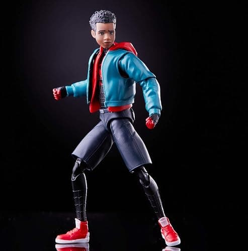 Hasbro Marvel Legends Series Spider-Man: Into The Spider-Verse Miles Morales 6-inch Collectible Action Figure Toy thumbnail 10