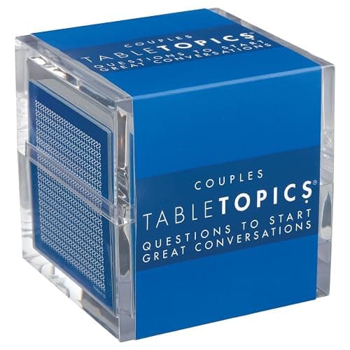 TableTopics Couples Conversation Cards for Romantic Partners with 135 Questions for Date Nights & Intimate Talks, Unique Gift for Anniversaries - Image 1