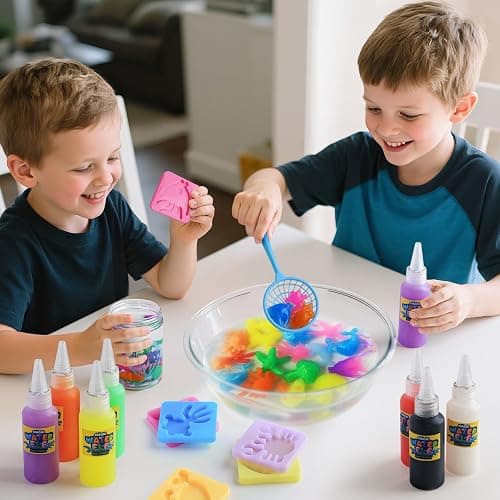Magic Water Elf Toy Kit - Crafts kit for Kids - Arts and Crafts for Girls - Magic Gel Water Pets - Make Your Own Squishies Squishy Maker Toys - Kid Toys Birthday Gifts for Girls Boys Ages 3-12 thumbnail 2