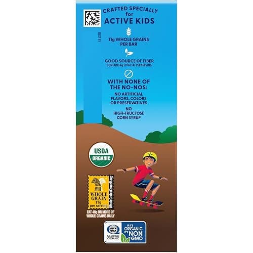 Zbar Chocolate Brownie Soft-Baked Snack Bars, Organic Granola Bars, 12ct | USDA Organic, No Artificial Flavors, Colors, or Preservatives, Non-GMO, 11g Whole Grains, Snacks for Kids thumbnail 13