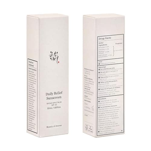 Beauty of Joseon Daily Relief Sunscreen for face Sun moisturizing with Broad Spectrum SPF 40 Korean sunscreen skincare 50ml, 1.69 fl.oz thumbnail 9