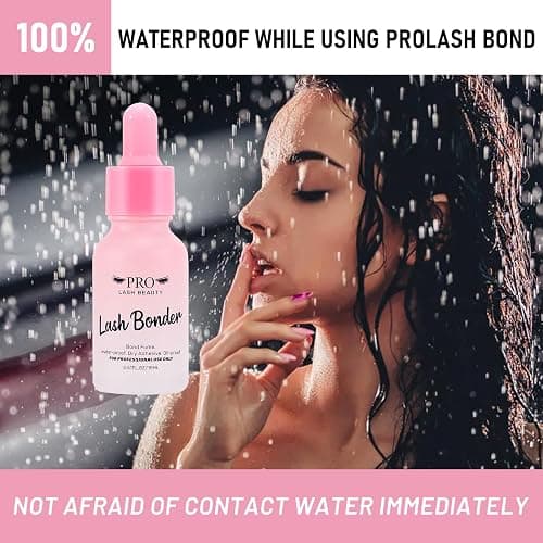 PRO Lash Bonder for Eyelash Extensions Super Bonder Glue Accelerator with 10Pcs Cotton Swab Lash Extension Sealant Longer Retention Waterproof Oil-Proof Special Dropper Design for Dose Control 15ml thumbnail 3