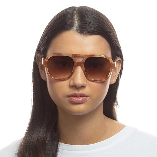 AIRE Whirlpool Sunglasses - Vintage Tort, Aviator, Unisex, 70s Hollywood Style thumbnail 4