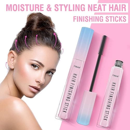 FUNAN Hair Finishing Stick 2 Pack, Flyaway Feel Stick Hair, Small Broken Hairs Finishing Cream, Non-Greasy and Non-Sticky thumbnail 7