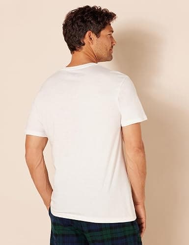 Amazon Essentials Men's Cotton Crew Neck Undershirts, Versatile Soft Basics, Pack of 6 thumbnail 4