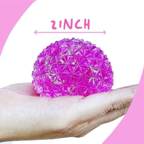 Kiedle Premium Diamond Stress Ball, Odor-Free Slow Rise Cool Sensory Squishy Nice Squeeze Fidget Cute Toy - Easy to Clean - Durable - Gift-Ready - Children Safety Certificate & ASTM Certified 3+ thumbnail 5