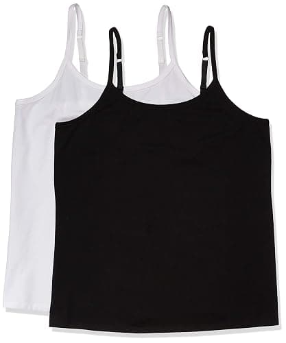 Amazon Essentials Women's Tank Top Camisole Pack, Plus Size, Pack of 2 - Image 1
