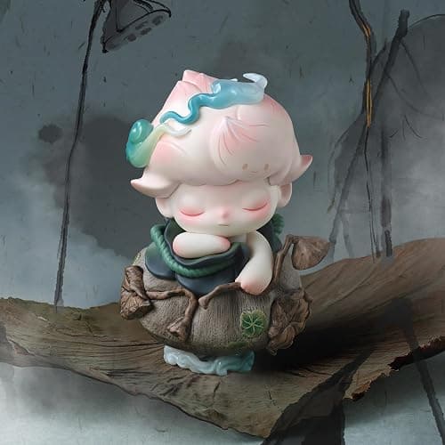 POP MART DIMOO Stories in The Cup Series Figures, Blind Box Figures, Random Design Action Figures Collectible Toys Home Decorations, Holiday Birthday Gifts, Single Box thumbnail 2