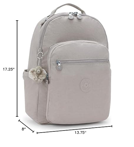 Kipling Women's Seoul 15" Laptop Backpack, Durable, Roomy with Padded Shoulder Straps, Built-In Protective Sleeve thumbnail 3