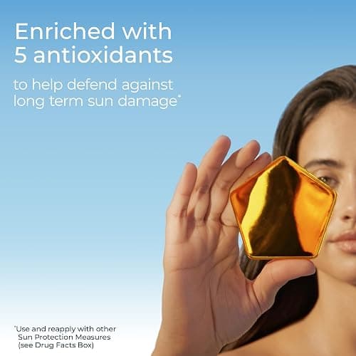 Eucerin Sun Tinted Age Defense Face Sunscreen Lotion SPF 50 with Hyaluronic Acid, Tinted Sunscreen for Face, Blendable Tint for All Skin Tones, Non Comedogenic and Hypoallergenic, 2.5 Fl Oz Bottle thumbnail 3