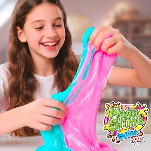 CRAZE Magic Slime Twist XXL Mehrfarbiger magischer Kinderschleim 750 ml Bunter Spielschleim 34934 thumbnail 2