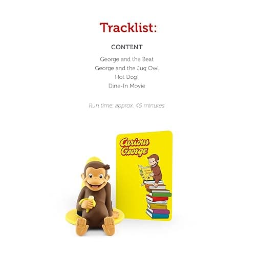 Tonies Curious George Audio Play Character thumbnail 4