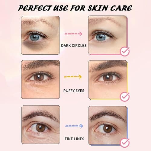 Onespring Eye Masks (8 Pairs) - 24K Gold, Caffeine and Retinol Under Eye Patches, Gel Pads for Wrinkles, Puffiness & Dark Circles, Bachelorette Party Favors, Self Care, Birthday Gifts for Women thumbnail 2